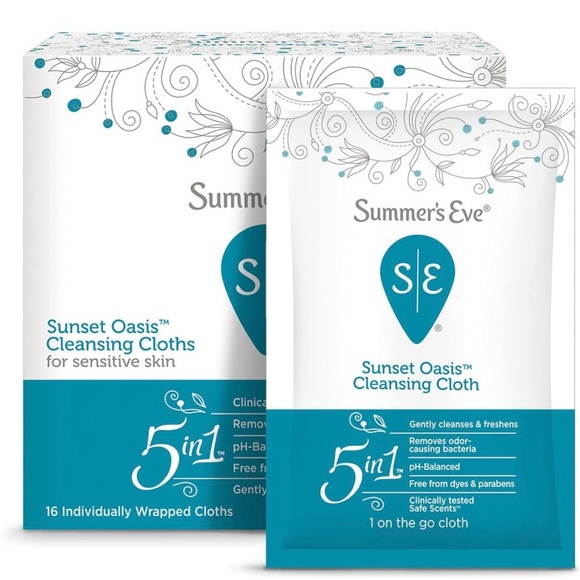 Summer's Eve Summer's Eve Sunset Oasis Cleansing Cloth , 16 Count - Picture 3 of 6